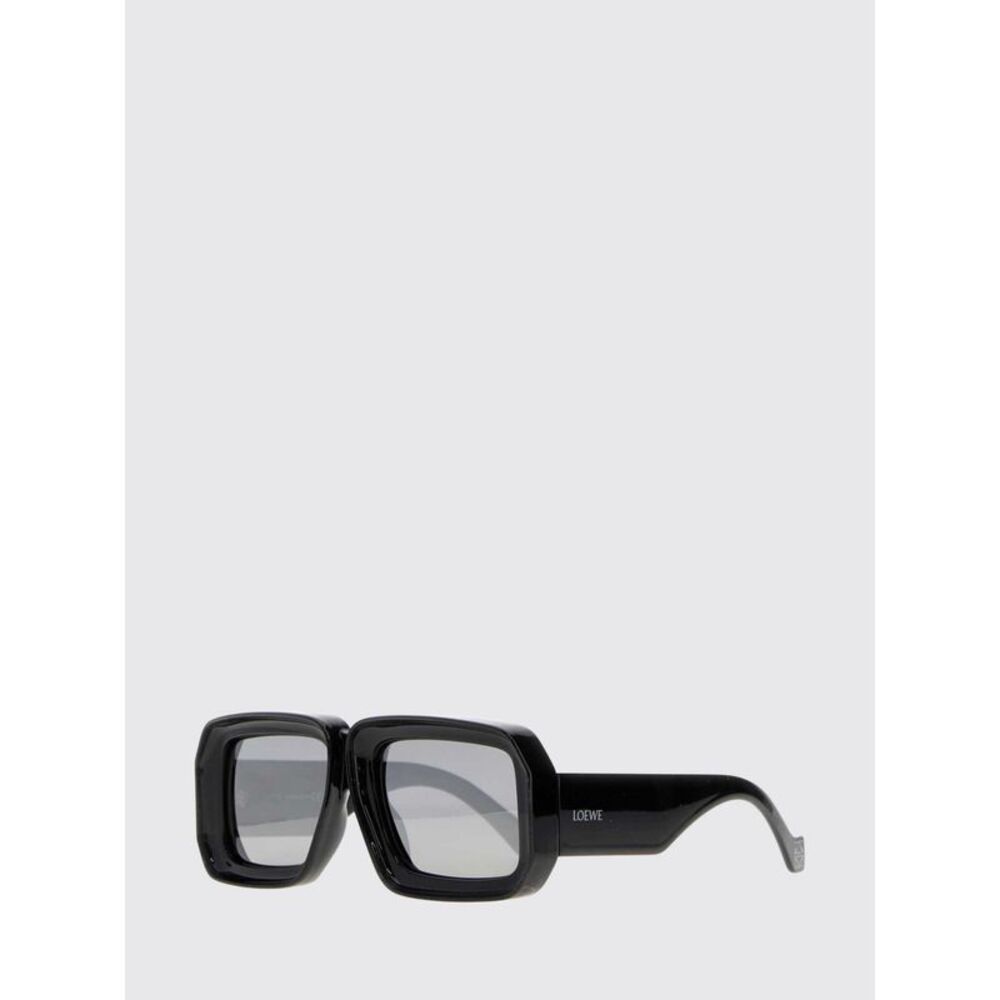 Loewe Men Rectangular Aviator Sunglasses Loewe In Acetate With Contrast Logo